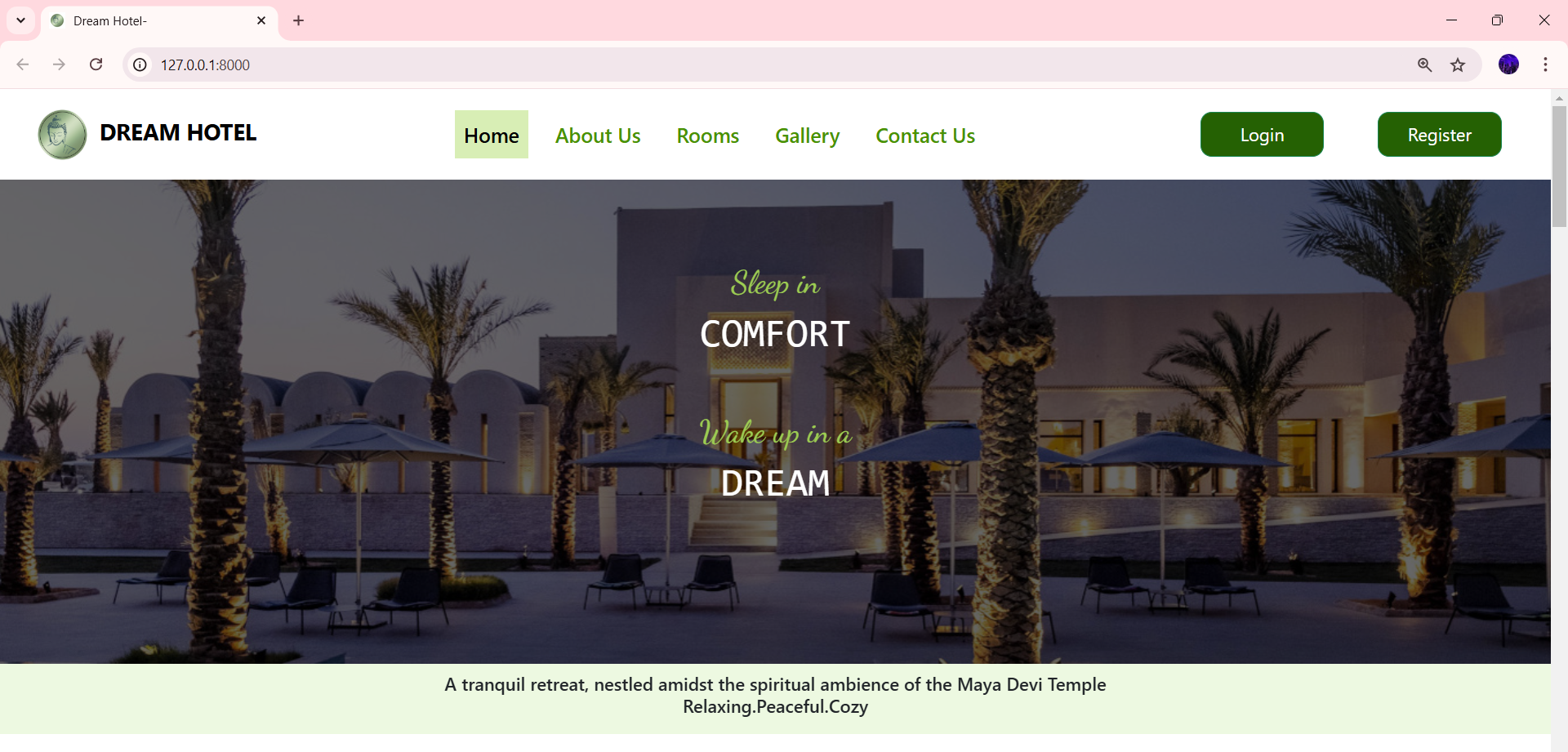 Hotel Room Reservation System